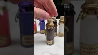 Making my mini Greek Mythology decorative, color changing potions! #apothecary #potions #potion