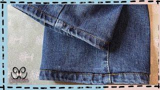 ORLO JEANS lasciando l’originale | Cucito sartoriale @CCarpentieri