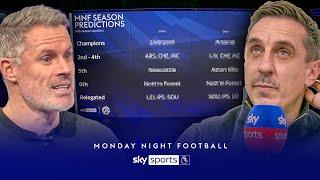 Jamie Carragher & Gary Neville UPDATE their season predictions! 