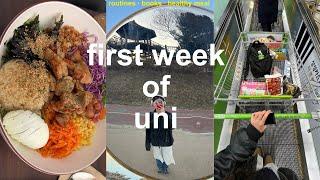 uni vlog | first week back to uni as an engineering student 개강 브이로그