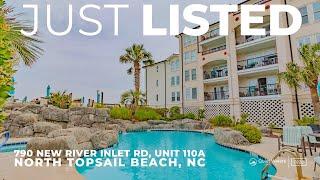 Luxury OCEANFRONT Condo - 2 beds/2 baths - North Topsail Beach, NC