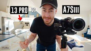 iPhone 13 Pro Res vs Sony A7S III  A Cinematic Real Estate Video Showdown