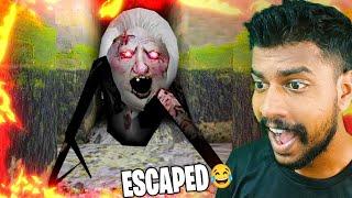 EPIC TUNNEL ESCAPE FROM GRANNY'S HOUSE !! Granny 3 Enhanced Edition