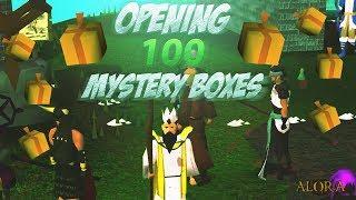 Opening 100 Super Mystery Boxes | Alora RSPS