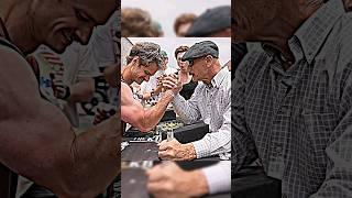 26x time 60 year old champion vs youth Armwrestling  #armwresling #trending #viral #shorts