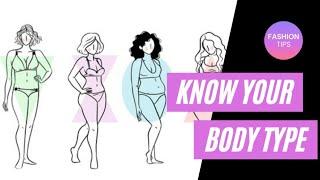 Basic female body types / know your body type / Fashion Tips