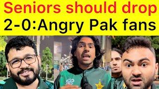 Angry Pakistan fans reaction after lost T20 series against Australia at Sydney