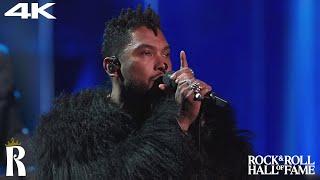 Miguel | Careless Whisper | Full Performance | Rock & Roll Hall of Fame 2023 | REMASTERED 4K