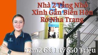 [đã bán Tập130] Bán Nhà 2 Tầng Nhỏ Xinh Gần Biển Hòn Rớ Nha Trang, Khánh Hòa, 42m2 Gía Rẻ 1Tỷ 550