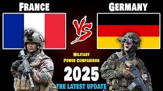France vs Germany Military Power Comparison 2025 | Germany vs France Military Power 2025