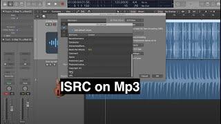 Embed ISRC Codes - Tags and all other essential metadata on mp3 using Logic in a very simple way