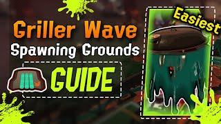 Easy Spawning Grounds Griller Night Wave Guide / Tutorial │Salmon Run Next Wave │ Splatoon 3