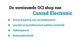 De vernieuwde OCI shop van Conrad Electronic