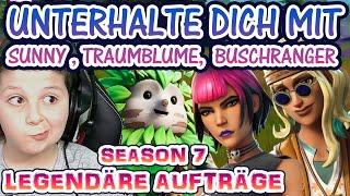 Unterhalte dich mit Sunny Abstrakt Traumblume Riot oder Buschranger | Fortnite Auftrag Orte Deutsch