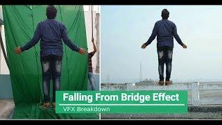 Fall From Bridge Green Screen VFX Breakdown