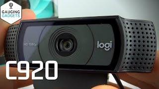 Logitech C920 HD Webcam Review and Setup - C920 Video Test