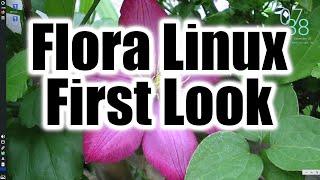 Flora Linux First Look