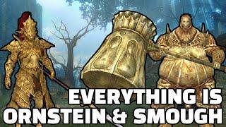 Dark Souls, but all the enemies are Ornstein & Smough