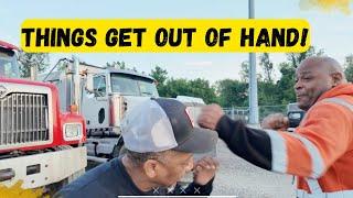 POPS FIGHTS WRONG WAY TRE OVER DISRESPECTFUL COMMENT ON HIS BIRTHDAY | DUMP TRUCKERS UNLEASHED