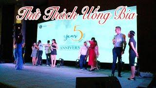 thử thách uống bia cùng gái xinh @thanhhien pham vlog