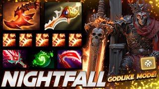 Nightfall Wraith King Godlike Mode - Dota 2 Pro Gameplay [Watch & Learn]