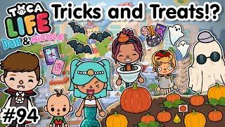 Tricks and Treats!? | #94 (Dan and Nicole series) Toca Boca World