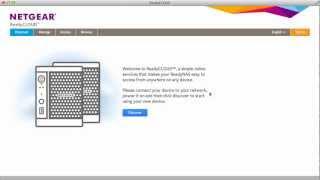 NETGEAR ReadyCLOUD Discovery, Sign-Up, & Browse