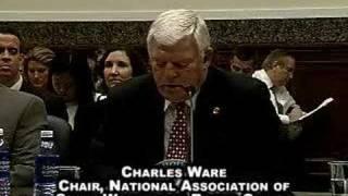 Workforce Investment Act Hearing: Charles Ware