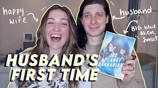 unhinged review of ice planet barbarians️ | reading cozy smut with caleb🫰 *spoilers*