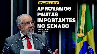 "Aprovamos pautas importantes no Senado”