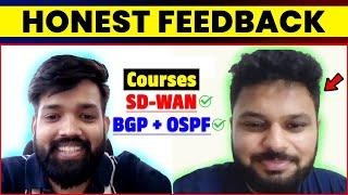 Pulkit Sharma Shares Positive Experience with PyNnet Labs' SD-WAN and OPF Training