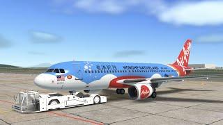 AirAsia A320 | Penang - Kuala Lumpur | Full Flight | RFS - Real Flight Simulator