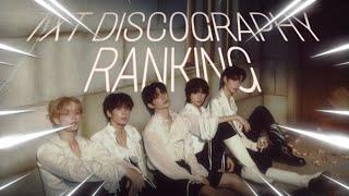 RANKING TXT'S ENTIRE DISCOGRAPHY [up to Deja Vu]