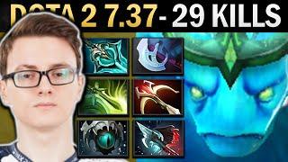 Morphling Gameplay Miracle with 29 Kills and Manta - Dota 2 7.37