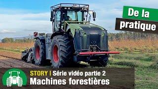 Récolte du bois et travaux forestiers chez Galle GmbH | Abatteuses et porteurs | Tracteurs | Pt. 2