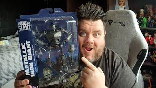 Diamond Select THE IRON GIANT Metallic Action Figure Unboxing & Review