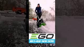 I was shocked too!  EGO Multi-Head Snow Shovel️️️