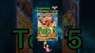 Top 5 EXPENSIVE “V” Pokémon Cards  #shorts #top5 #vcard