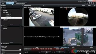 Milestone XProtect Smart Client - Playback Video on Multiple Cameras at Once