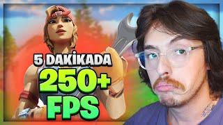 Fortnite 5 DAKİKADA +250 FPS!!