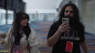 Esfand and Bonnie Arrive at TwitchCon 2023 Las Vegas