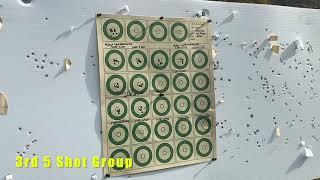 Anschutz Model 64MPR Accuracy testing:22lr lot testing Lapua Midas+ and RWS-R50 which is better????