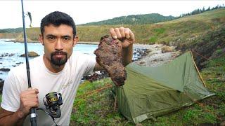 3 Days 2 Nights Camping Alone on the Coast - Fishing & Coastal Struggles