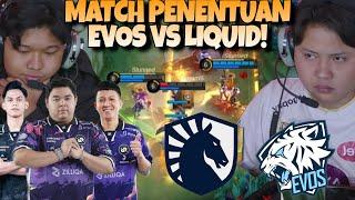 MATCH PENENTUAN POINT UNTUK EVOS !! MENEGANGKAN COK !! EVOS VS LIQUID MATCH 3 - MPL S14