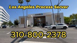 Los Angeles Process Server Chase Bank 9245 Wilshire Blvd, Beverly Hills, CA 90210