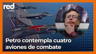 Petro contempla cuatro aviones de combate y ya habría aprobado el reemplazo de los Kfir en Colombia