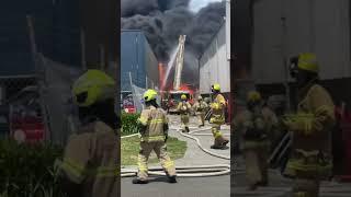 Firefighters Nearly Engulfed By Fireball As Melbourne Factory Explodes | 10 News First