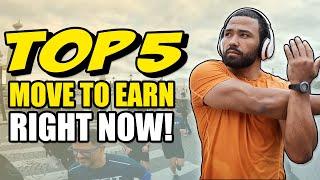 Top 5 Move To Earn Games Right Now!