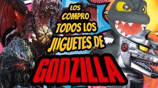 Compré todos los juguetes de Godzilla en Japón