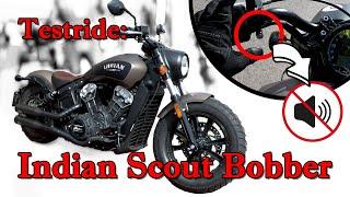 Testride: Indian Scout Bobber (with a party trick)